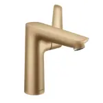 Hansgrohe Talis E - Umývadlová batéria s výpusťou, kefovaný bronz 71754140