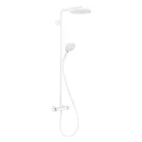 Hansgrohe Raindance Select S - Sprchový set Showerpipe s termostatom, 3 prúdy, matná biela 27633700
