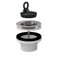 Alcadrain Príslušenstvo - Výpusť drezová 6/4", flexi prepad A33