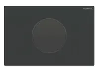 Geberit Sigma10 - Elektronické ovládání splachování, síťové napájení, easy to clean, matná černá 115.907.16.6