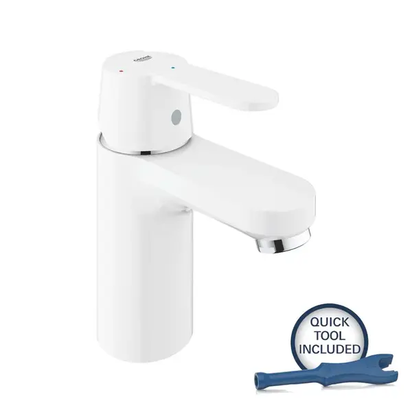 Grohe Get - Umývadlová batéria s výpustom Push-Open, mesačná biela 23586LS0