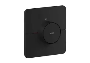 Axor ShowerSelect ID - Termostatická batéria pod omietku, HighFlow, matná čierna 36775670