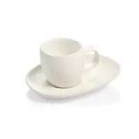 Šálka na espresso FANCY HOME Stones, s podšálkou