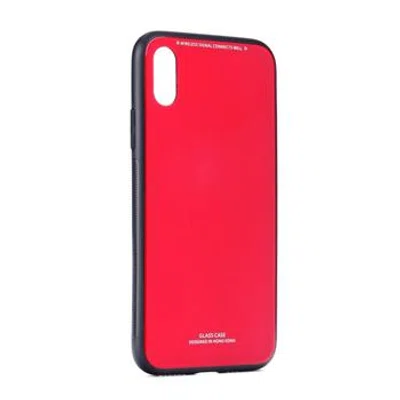Pouzdro Forcell Glass pro Xiaomi Redmi 8, červená