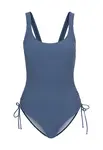 LSCN by LASCANA Jednodielne plavky 'Gina'  dymovo modrá