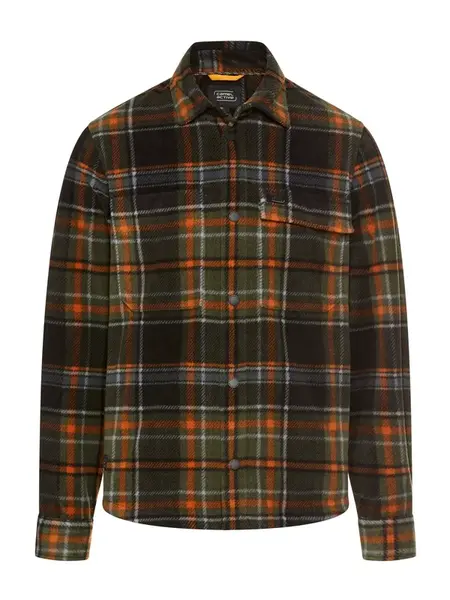 CAMEL ACTIVE Prechodná bunda  svetlosivá / olivová / oranžová / čierna