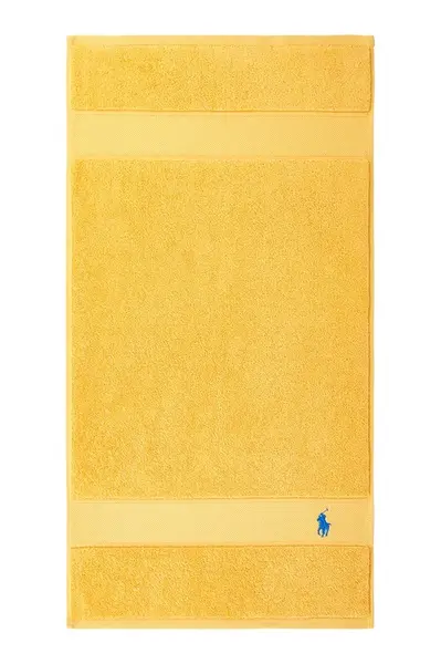Bavlněný ručník Ralph Lauren POLOPLAY YellowF 40 x 75 cm žlutá barva