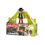 Igráček Pirát - figurka s vykopávkami lebek Silvera a Kidda