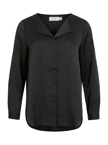 VILA Blúzka 'VIELLETTE'  čierna