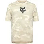 Fox RANGER TRU DRI SS Pánský dres na kolo, béžová, velikost XXL