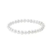 Perlový náramok na gumičke KLENOTA
