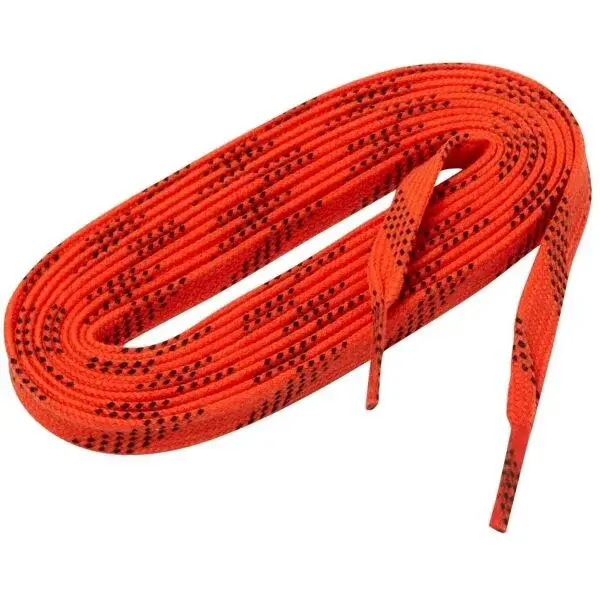 WINNWELL WAX LACES Hokejové tkaničky, oranžová, velikost
