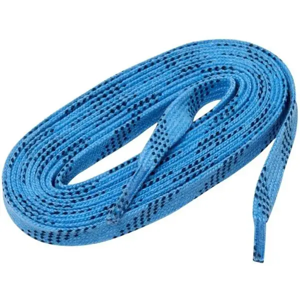 WINNWELL WAX LACES Hokejové tkaničky, světle modrá, velikost