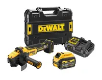 DeWALT Nářadí - 18V AKU úhlová bruska 125 mm, 1x aku 6,0 Ah FLEXVOLT, nabíječka DCG409VST1