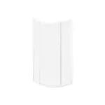 Ravak Nexty - Sprchový kout čtvrtkruhový 100x100 cm, matná bílá/čiré sklo 3O6AAE01Z1