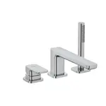 Kludi Renon - Baterie na okraj vany, 3-otvorová instalace, chrom 424480575