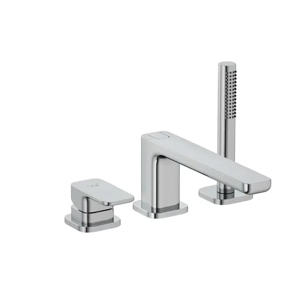 Kludi Renon - Baterie na okraj vany, 3-otvorová instalace, chrom 424480575