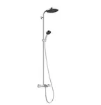 Hansgrohe Activera S - Sprchový set s vanovým termostatem, průměr 24 cm, 2 proudy, EcoSmart, chrom 28871000