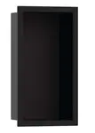 Hansgrohe XtraStoris Original - Výklenek do stěny s rámem, 30x15x10 cm, matná černá 56057670