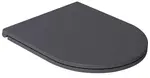 Sapho Isvea - WC sedátko, Slim, SoftClose, antracit 40KF0522I-S