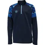 Umbro FORMATION QUARTER ZIP - JNR Detská športová mikina, tmavo modrá, veľkosť XL