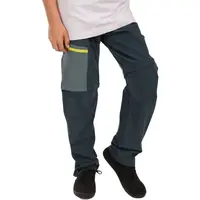 KILPI HOSIO Chlapčenské outdoorové nohavice, tmavo zelená, veľkosť