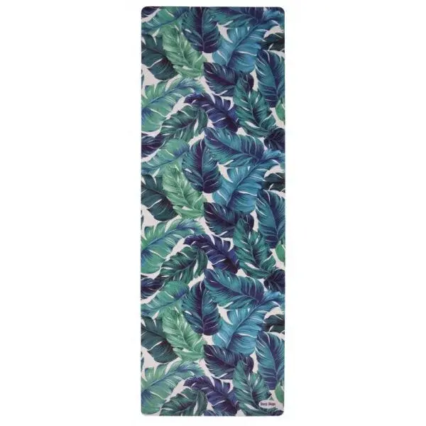 SHARP SHAPE MICROFIBRE TRAVEL MAT LEAVES Jogamatka, tmavo modrá, veľkosť