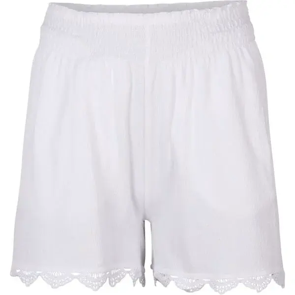 O'Neill SMOCKED SHORTS Dámske šortky, biela, veľkosť