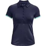 Under Armour ZINGER POINT SS POLO Dámske golfové polo tričko, tmavo modrá, veľkosť S