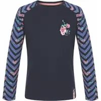 LOAP BIBINA Dievčenské tričko, modrá, veľkosť 112-116