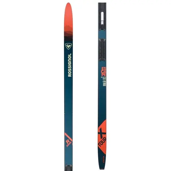 Rossignol X-TOUR ESCAPE R-SKIN + TOUR STEP-IN Bežecké lyže na klasiku, tmavo modrá, veľkosť