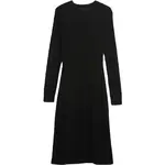 GAP LS TEXTURED Dámske šaty, čierna, veľkosť