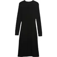 GAP LS TEXTURED Dámske šaty, čierna, veľkosť