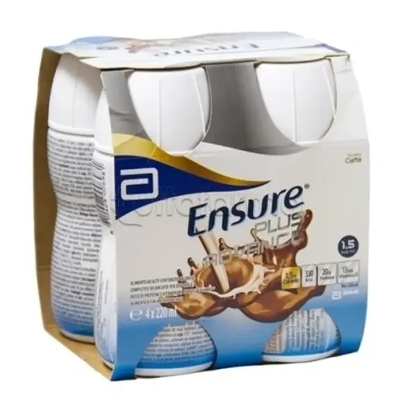 Ensure Plus Advance kávová příchuť perorální roztok 4x220ml