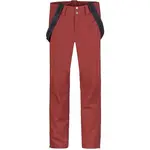Hannah FURIO Pánske lyžiarske softshellové nohavice, červená, veľkosť