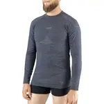 Viking LAVA MAN LONGSLEEVE Pánske termo tričko, tmavo sivá, veľkosť