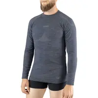 Viking LAVA MAN LONGSLEEVE Pánske termo tričko, tmavo sivá, veľkosť