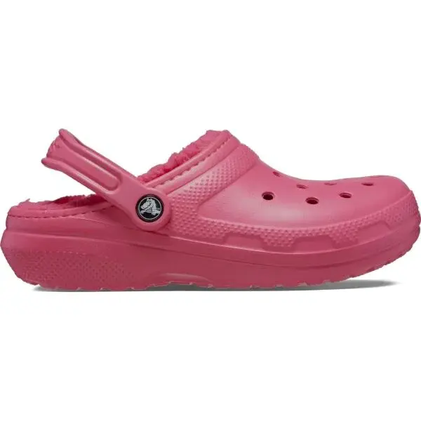 Crocs CLASSIC FUZZ LINED CLOG Dámska nazúvacia obuv, ružová, veľkosť 36/37