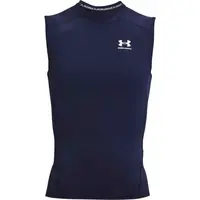 Under Armour HG ARMOUR COMP SL Pánske tielko, tmavo modrá, veľkosť