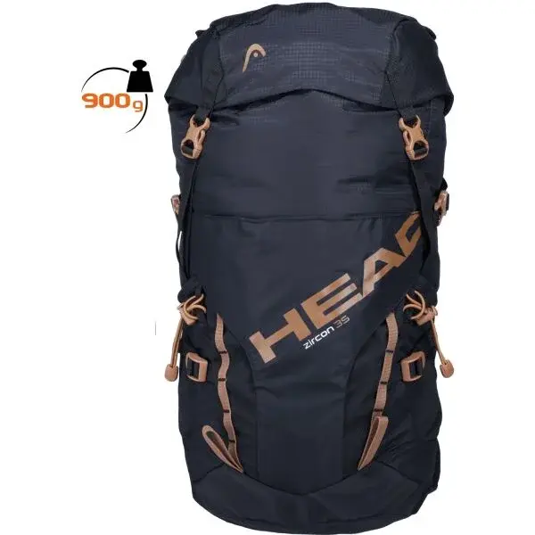 Head ZIRCON 35 Turistický batoh, čierna, veľkosť
