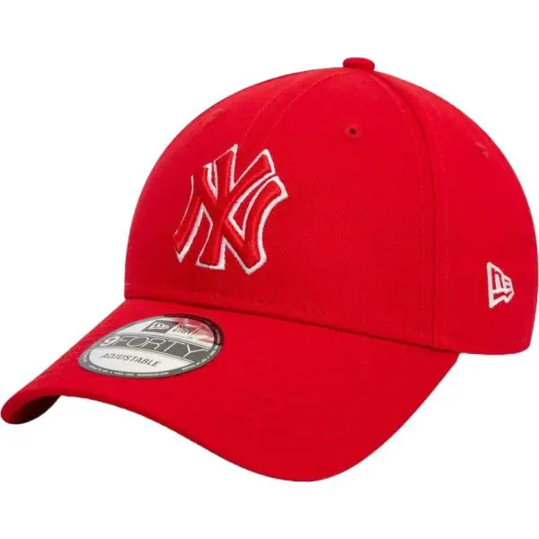New Era TEAM OUTLINE NEW YORK YANKEES 9FORTY Šiltovka, červená, veľkosť UNI