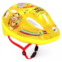 Disney MEDVEDÍK PÚ Detská cyklistická prilba, žltá, veľkosť (52 - 56)