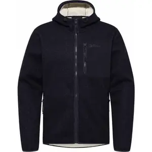 Jack Wolfskin KAMINFEUER HOODED JKT M Pánska outdoorová mikina, tmavo modrá, veľkosť