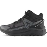 ALPINE PRO ARLES MID Pánska outdoorová obuv, čierna, veľkosť