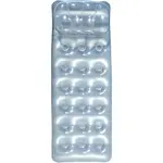 Bestway METAL TECH LOUNG Nafukovacie matrace, strieborná, veľkosť