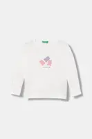 Detská bavlnená košeľa s dlhým rukávom United Colors of Benetton