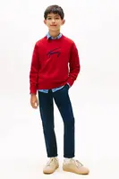 Detské bavlnené nohavice Tommy Hilfiger