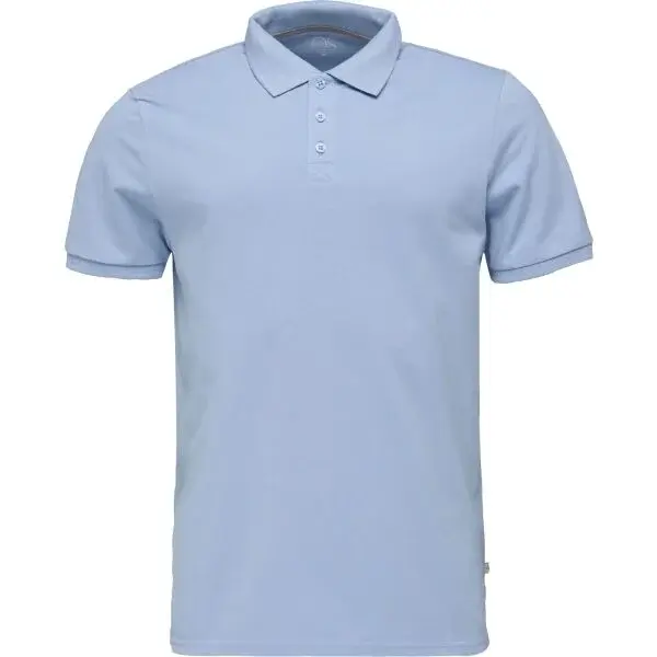 s.Oliver QS POLO NOOS Pánske polo tričko, svetlomodrá, veľkosť