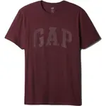 GAP BASIC LOGO Pánske tričko, vínová, veľkosť