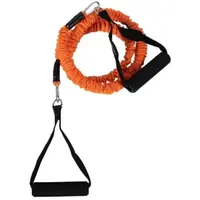 GymBeam EXPANDER WITH HANDLES 10 KG Posilňovací expander s úchytmi, oranžová, veľkosť